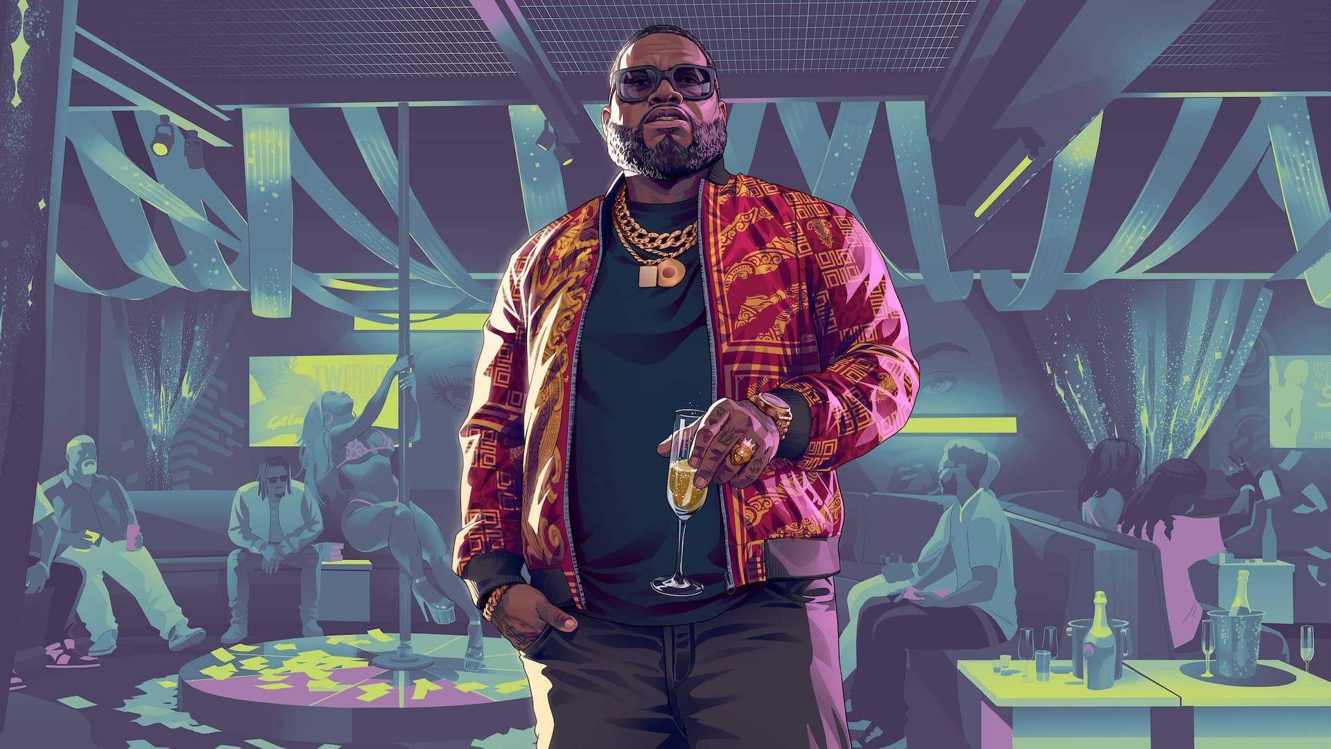 Official Grand Theft Auto VI character artwork for Boobie Ike